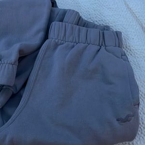 light purple hollister sweats